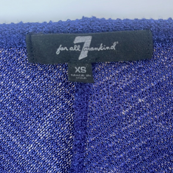 7 for all Mankind Knit Top S127-55 - Picture 3 of 5